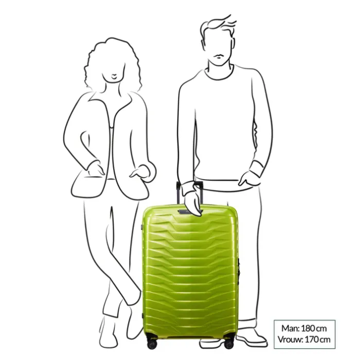 Samsonite Proxis Spinner 81 lime