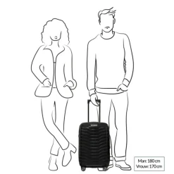 Samsonite Proxis Spinner 55/35 Expandable silver