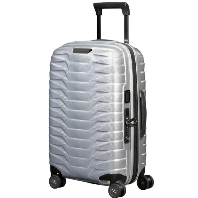 Samsonite Proxis Spinner 55/35 Expandable silver