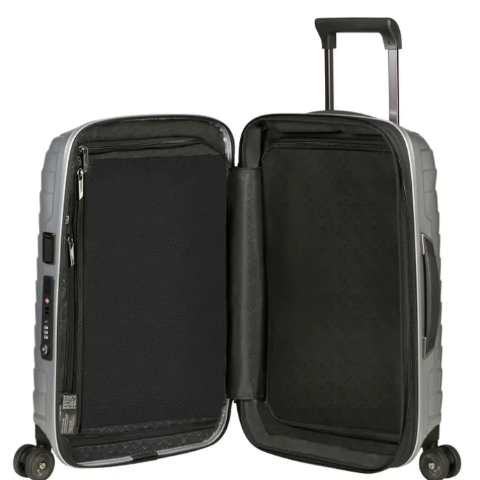 Samsonite Proxis Spinner 55/35 Expandable silver
