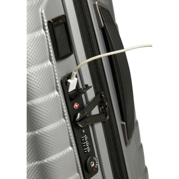 Samsonite Proxis Spinner 55/35 Expandable silver