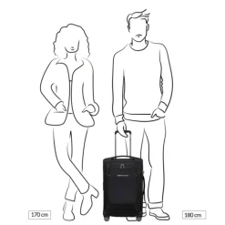 Samsonite Re-Lite Spinner 55/20 Expandable Length 35Cm climbing ivy