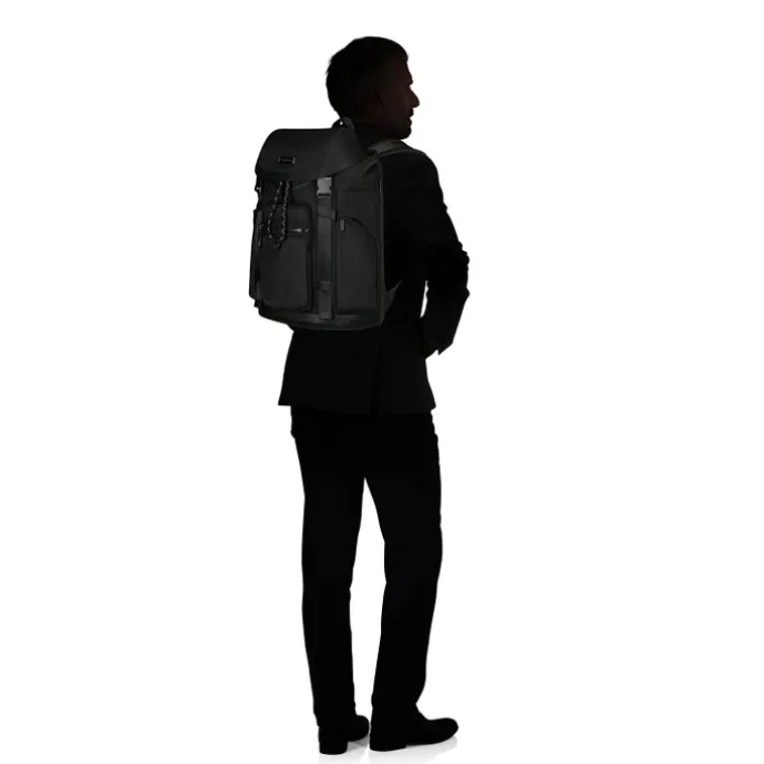 Samsonite Relyon Backpack M 15.6" + Flap black