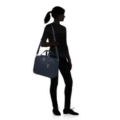 Samsonite Respark Laptop Shoulder Bag midnight blue