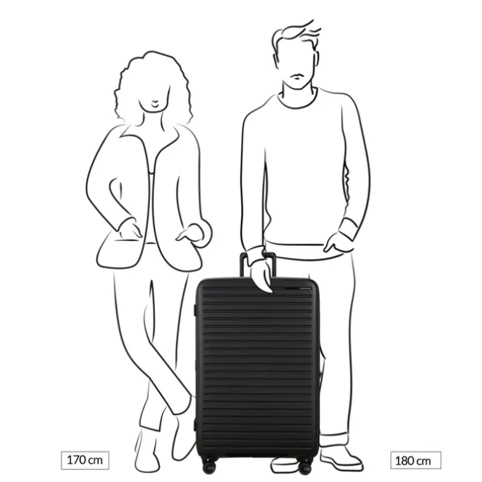 Samsonite Restackd Spinner 81 EXP midnight