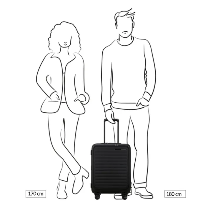 Samsonite Restackd Spinner 55 EXP Easy Acces midnight