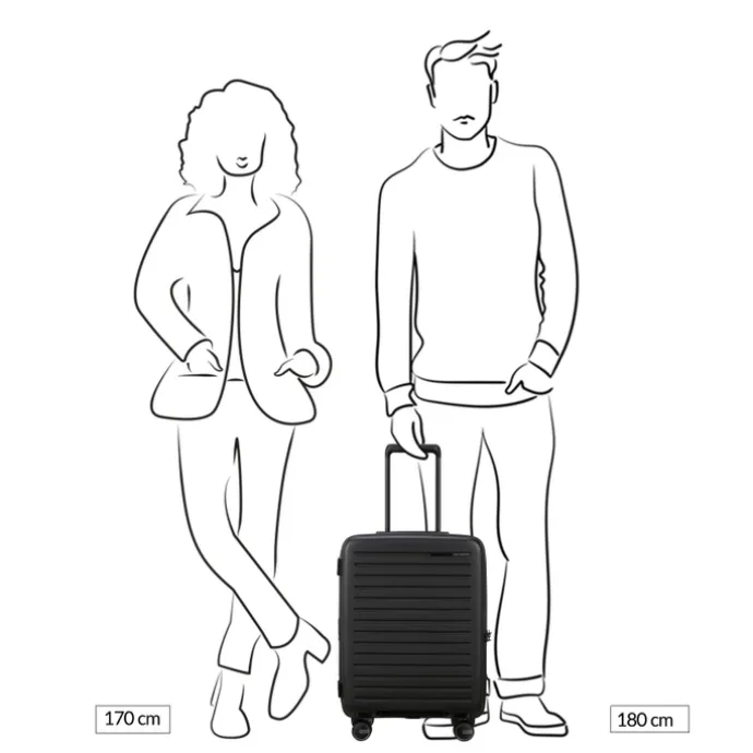 Samsonite Restackd Spinner 55 EXP rose