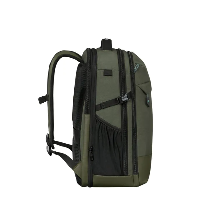 Samsonite Roadseeker Laptop Backpack L Expandable dark olive