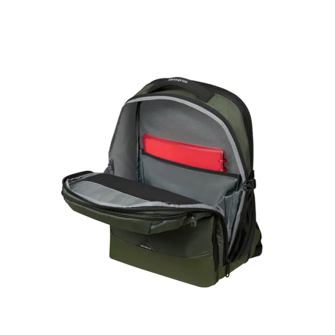 Samsonite Roadseeker Laptop Backpack L Expandable dark olive