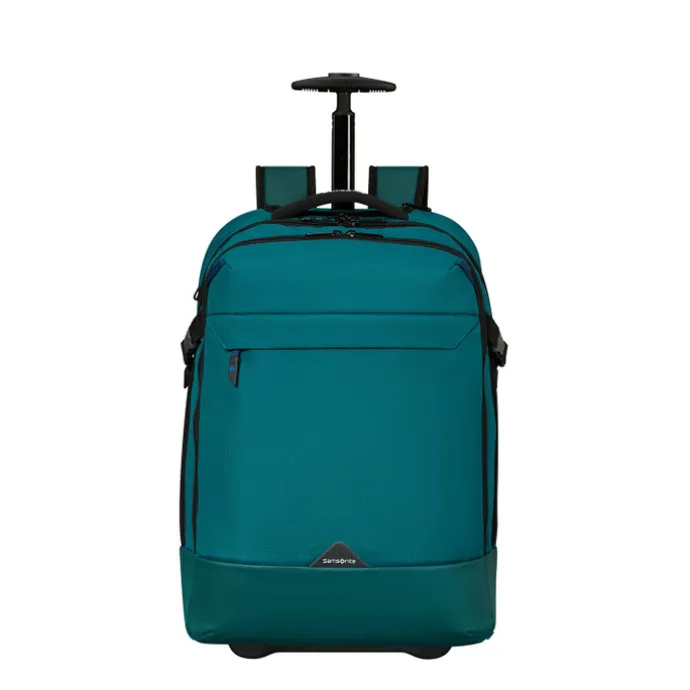 Samsonite Roadseeker Laptop Wheeled Backpack 17.3" deep teal