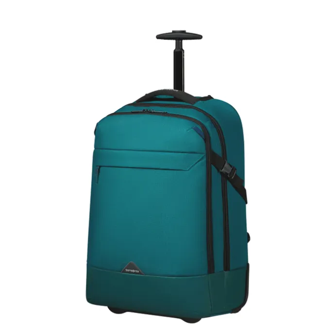 Samsonite Roadseeker Laptop Wheeled Backpack 17.3" deep teal