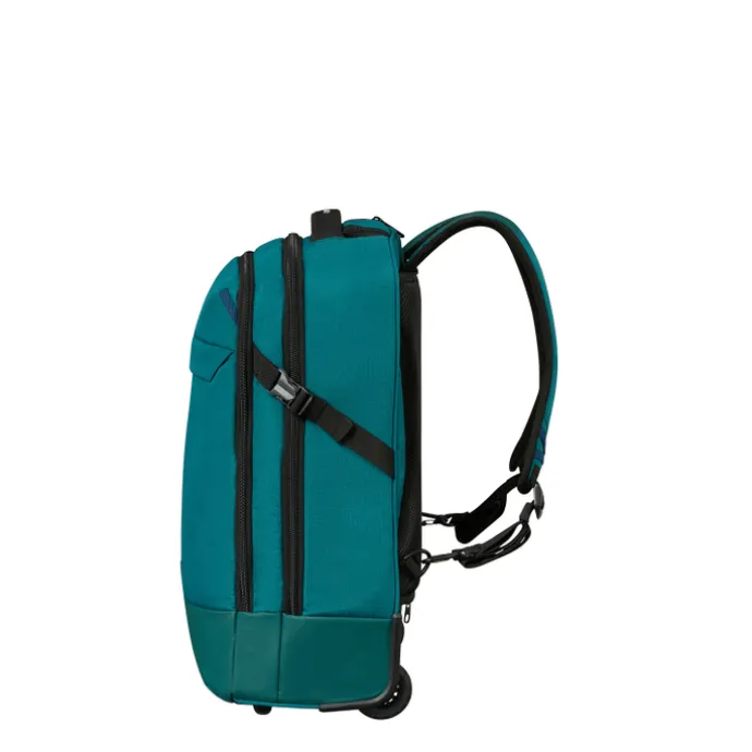 Samsonite Roadseeker Laptop Wheeled Backpack 17.3" deep teal
