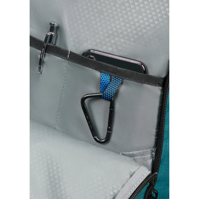 Samsonite Roadseeker Laptop Wheeled Backpack 17.3" deep teal