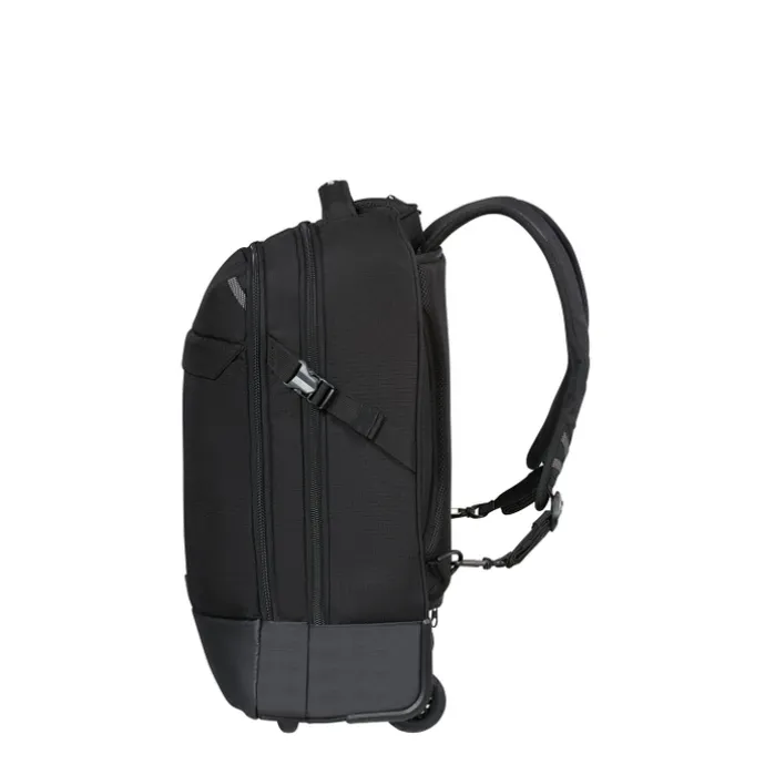 Samsonite Roadseeker Laptop Wheeled Backpack 17.3" deep black