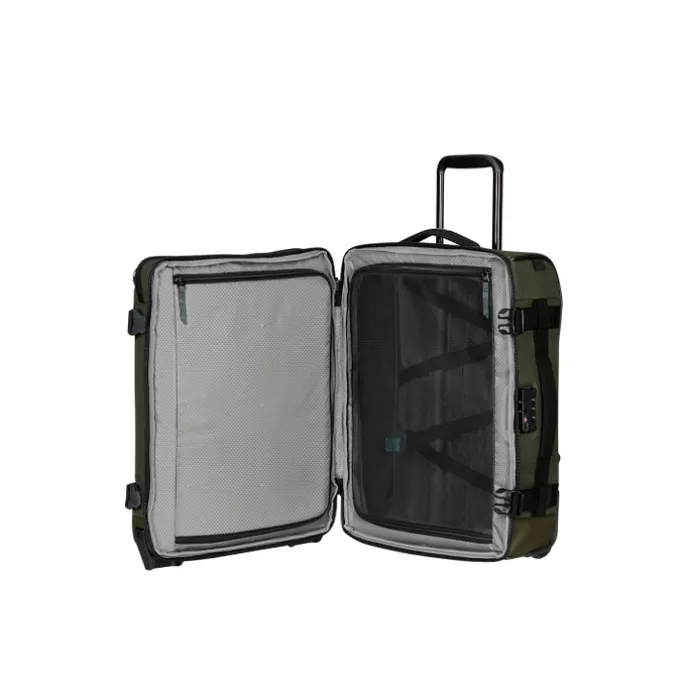Samsonite Roadseeker Wheeled Duffle 55/20 Backpack dark olive