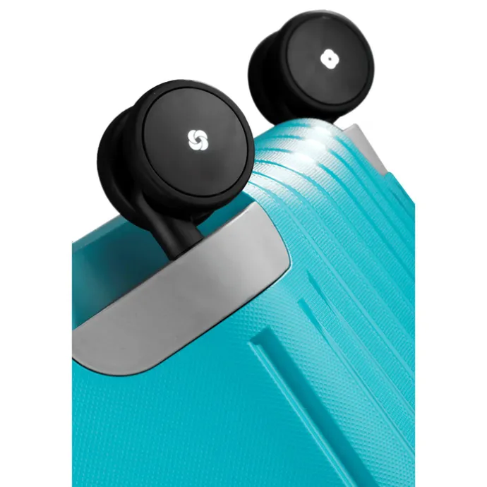 Samsonite S'Cure Spinner 55 + 75 Set aqua blue