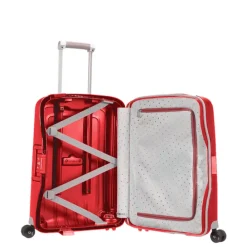 Samsonite S'Cure Spinner 55 + 75 Set crimson red