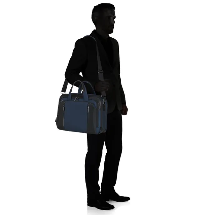 Samsonite Spectrolite 4.0 Laptop Briefcase 15.6" Expandable blue