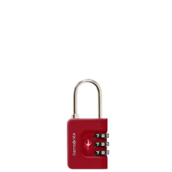 Samsonite TA Revolution Combilock 3 Dial TSA red