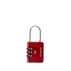 Samsonite TA Revolution Combilock 3 Dial TSA red