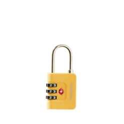 Samsonite TA Revolution Combilock 3 Dial TSA yellow