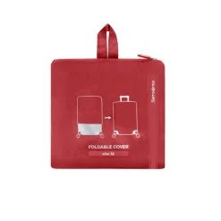 Samsonite TA Revolution Foldable Luggage Cover M red
