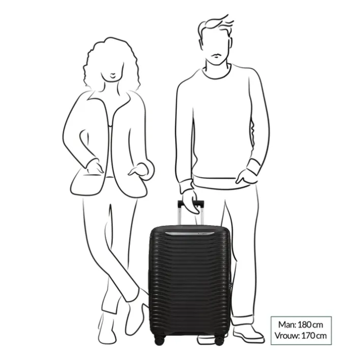 Samsonite Upscape Spinner 68 Expandable climbing ivy