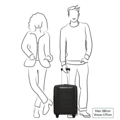 Samsonite Upscape Spinner 55 Expandable climbing ivy