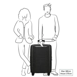 Samsonite Upscape Spinner 81 Expandable climbing ivy