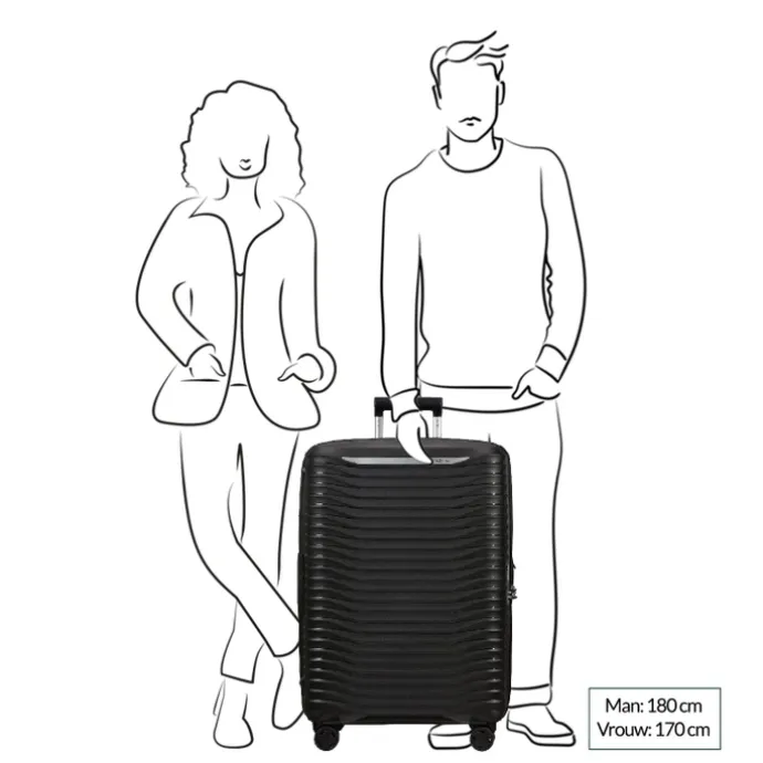Samsonite Upscape Spinner 81 Expandable climbing ivy