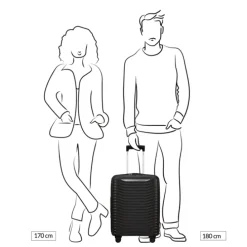 Samsonite Upscape Spinner 55 Exp cloud white