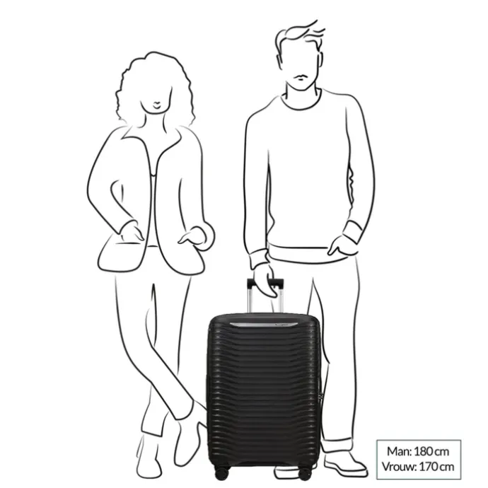 Samsonite Upscape Spinner 68 Exp cloud white