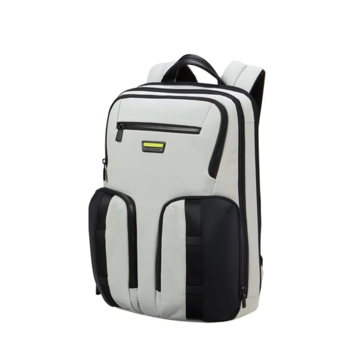 Samsonite Urban-Eye Backpack 15.6" 2 Pockets light grey/lime