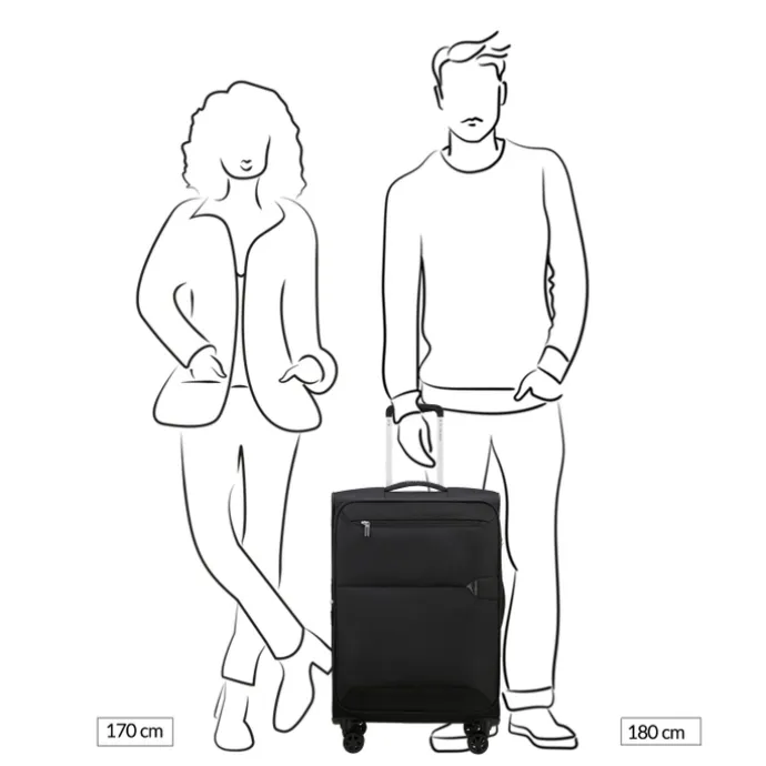 Samsonite Urbify Spinner 68 Exp navy blue