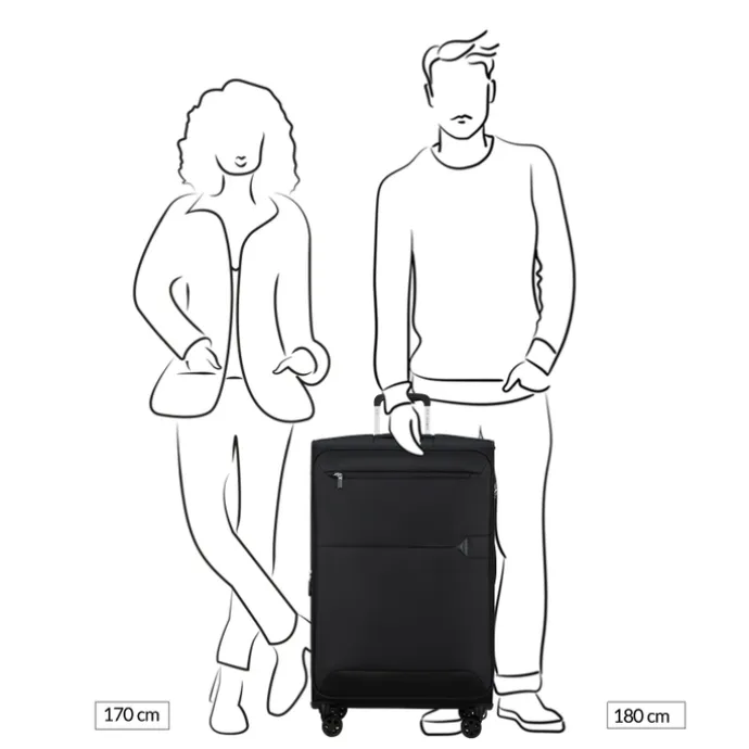 Samsonite Urbify Spinner 78 Exp black