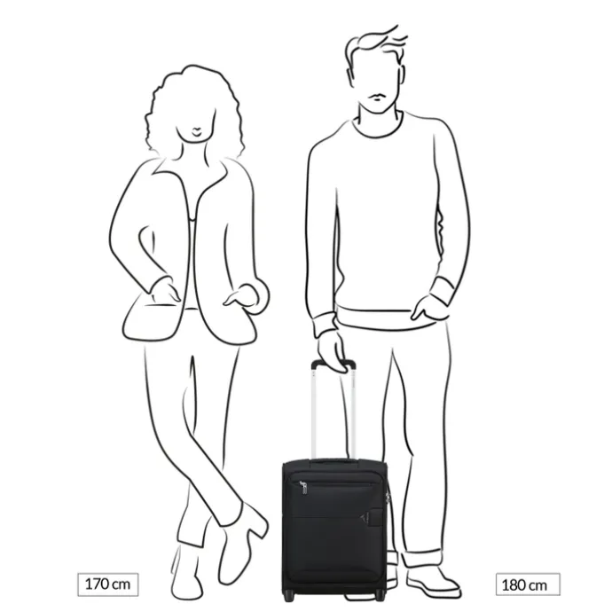 Samsonite Urbify Upright 45 Underseater navy blue