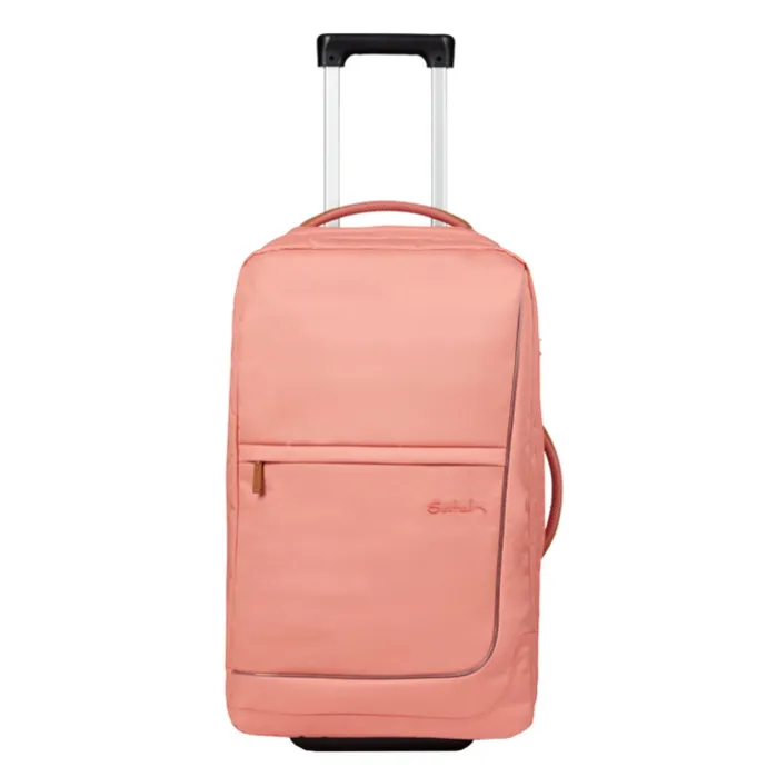 Satch Flow M Check-In Trolley pure coral