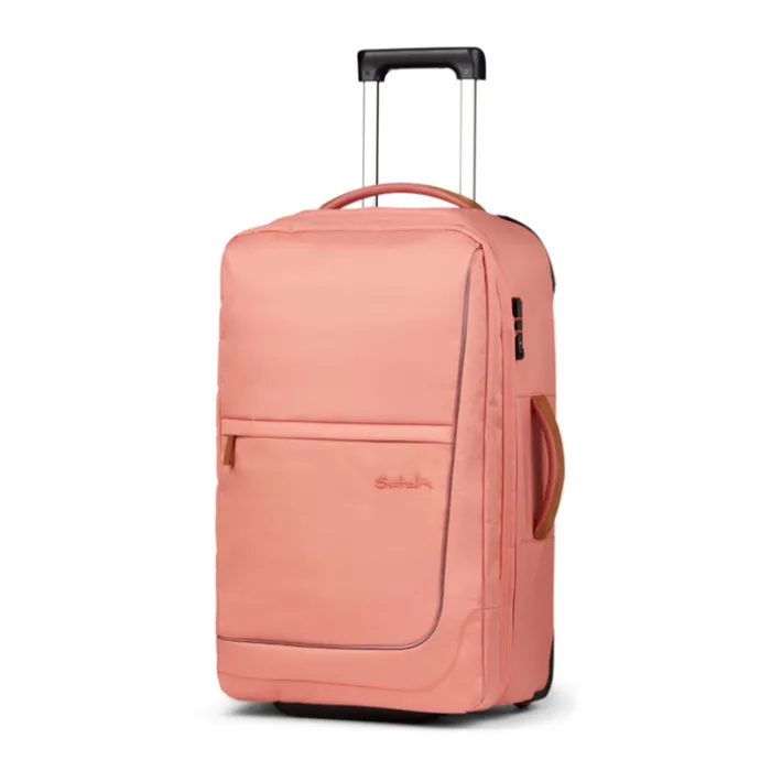 Satch Flow M Check-In Trolley pure coral
