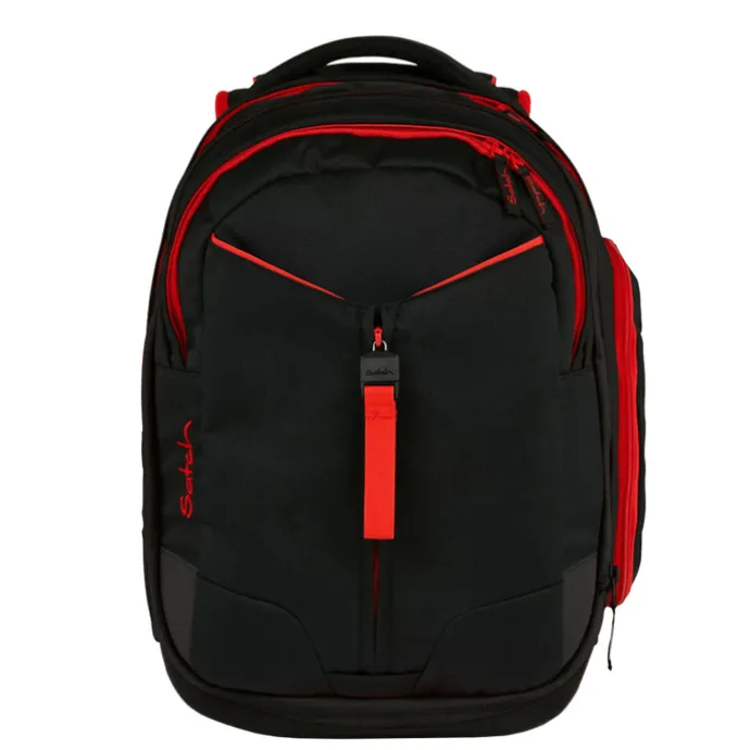 Satch Match School Backpack fire phantom