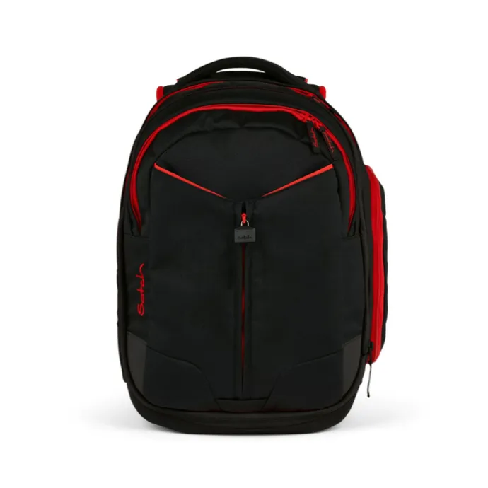 Satch Match School Backpack fire phantom