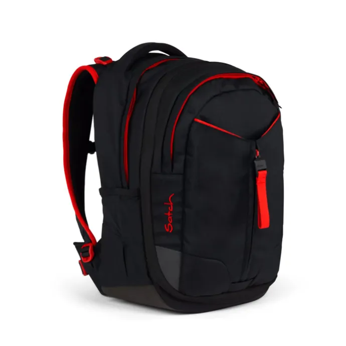 Satch Match School Backpack fire phantom