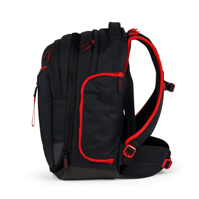 Satch Match School Backpack fire phantom