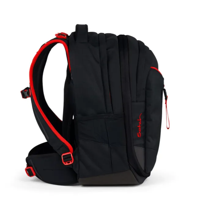 Satch Match School Backpack fire phantom