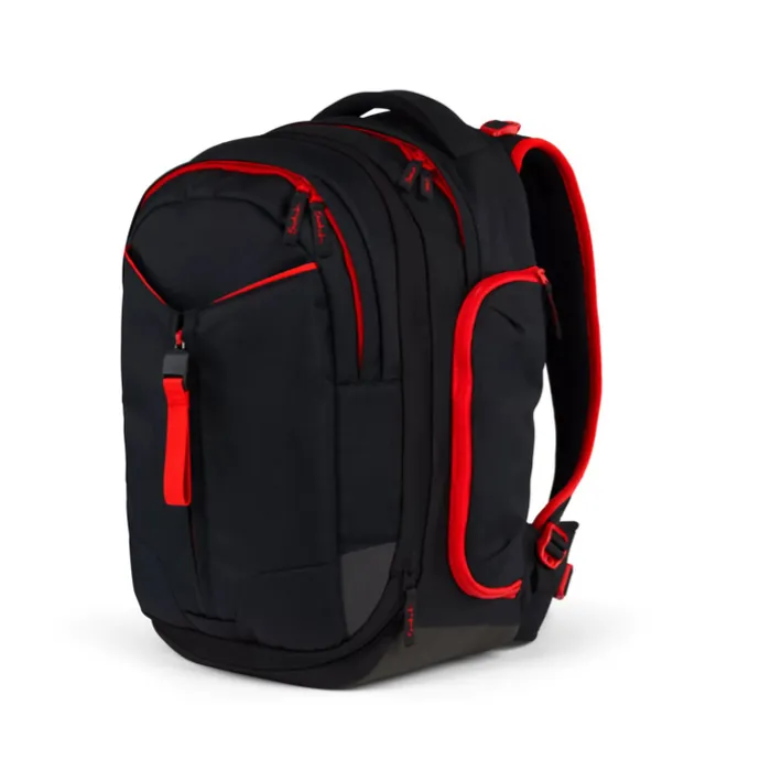 Satch Match School Backpack fire phantom
