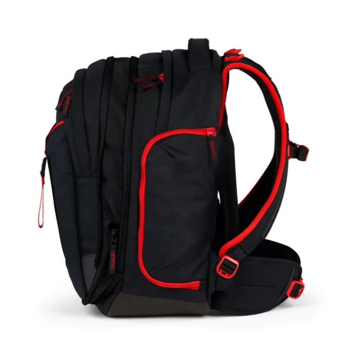 Satch Match School Backpack fire phantom