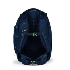 Satch Match School Backpack blue tech