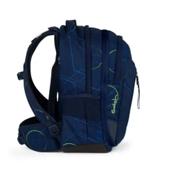 Satch Match School Backpack blue tech