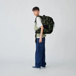 Satch Match School Backpack green supreme