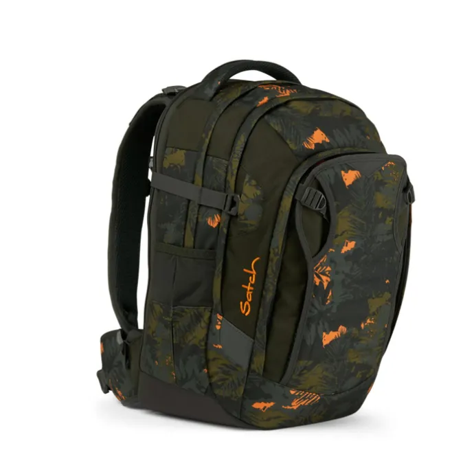 Satch Match School Backpack jurassic jungle