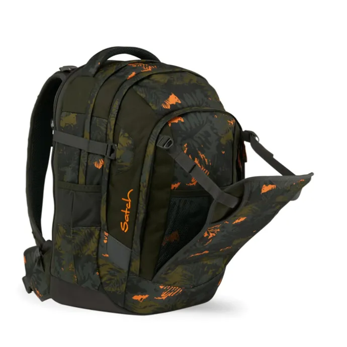 Satch Match School Backpack jurassic jungle